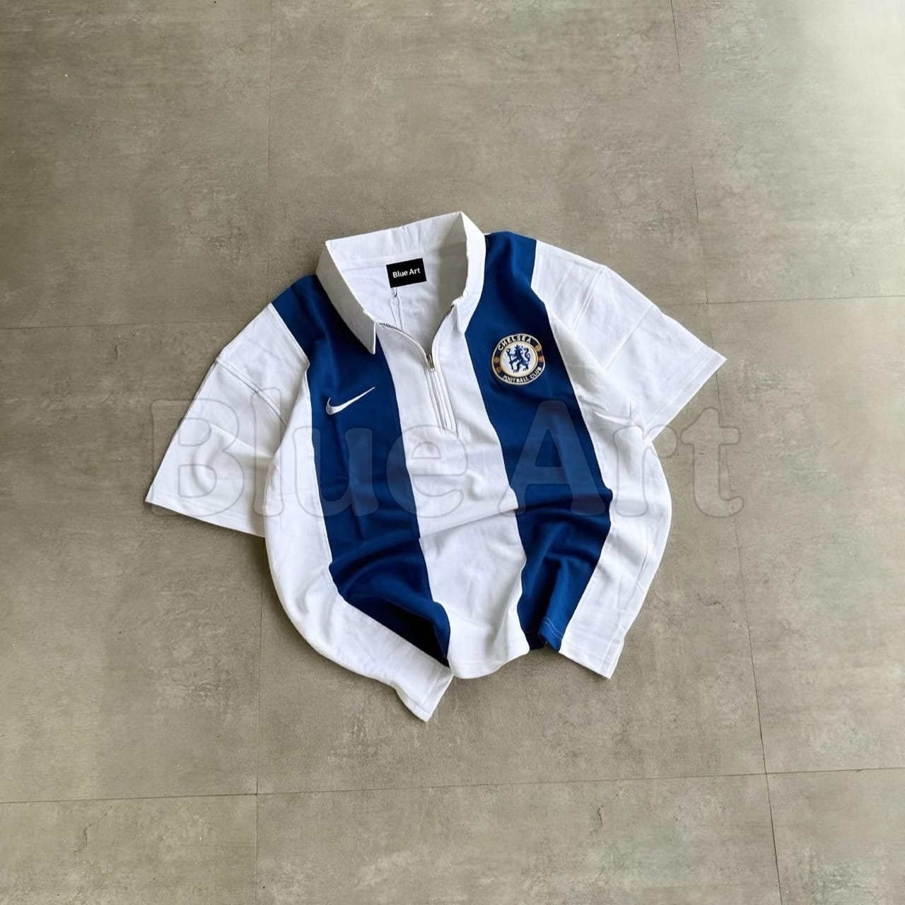 WhatsApp Image 2025-09-03 at 00.39.44_6feb4051 Premium Club Heritage Polo – Half-Zip Retro Knit - Image 7