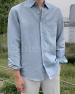 Modern Gentleman Shirt – Premium Cotton, Button-Down Classic - Image 4