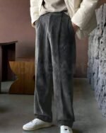Trendy Corduroy Baggy Pants - Image 2