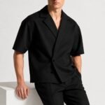 Boxy Double-Breasted Shirts