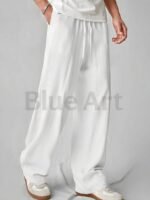 Soft & Premium Cotton Straight Leg Pants For Daily Comfort - Image 2