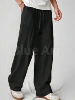 Soft & Premium Cotton Straight Leg Pants For Daily Comfort
