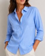Luna Stripe Shirts - Image 3