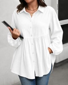 Liora Everyday Babydoll Shirt - Image 4