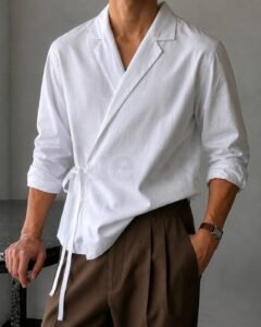 Kimono Wrap Shirts - Image 5